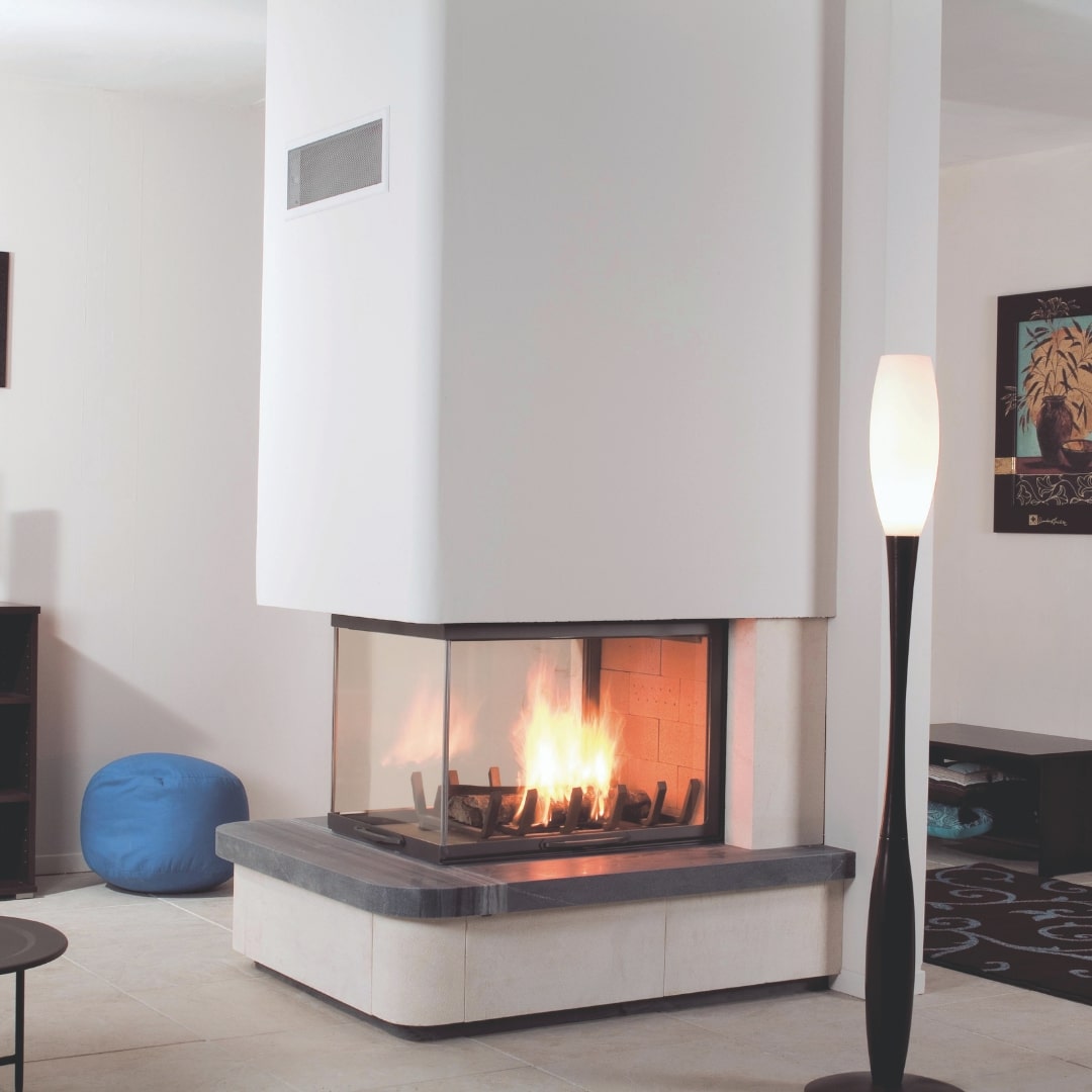 EPI 950 Three Sided Wood Fireplace